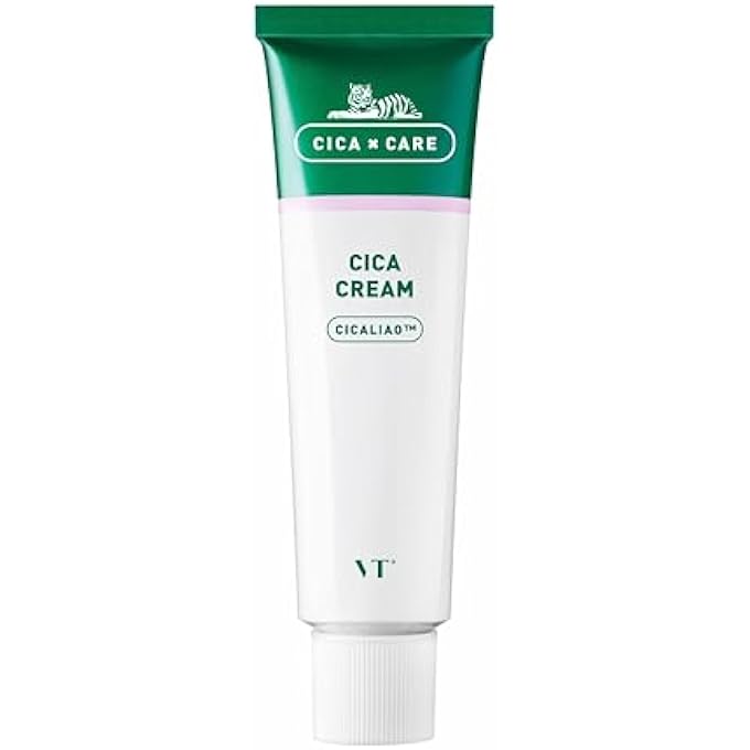 VT CICA CREAM - CICALIO FACIAL CARE CREAM, SKIN RELAX, REDNESS SKIN CREAM, SKIN CALMING CARE CREAM, SOOTHING SKIN (1.69 OZ / 50ML) - Image 1